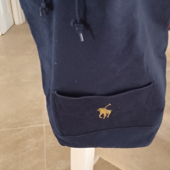 Polo Ralph Lauren Oversized Mens/Unisexx Navy Canvas Duffle Bag - Picture 9 of 9